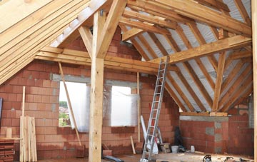 South Milton attic trusses